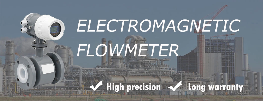 Electromagnetic Flow Meter Water Sewage Mud Slurry Cement Electroplating Acid-Base