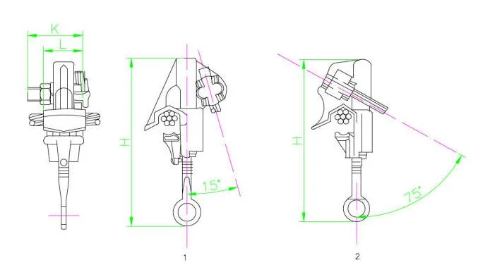 Aluminum Alloy Conductor Hotline Clamps