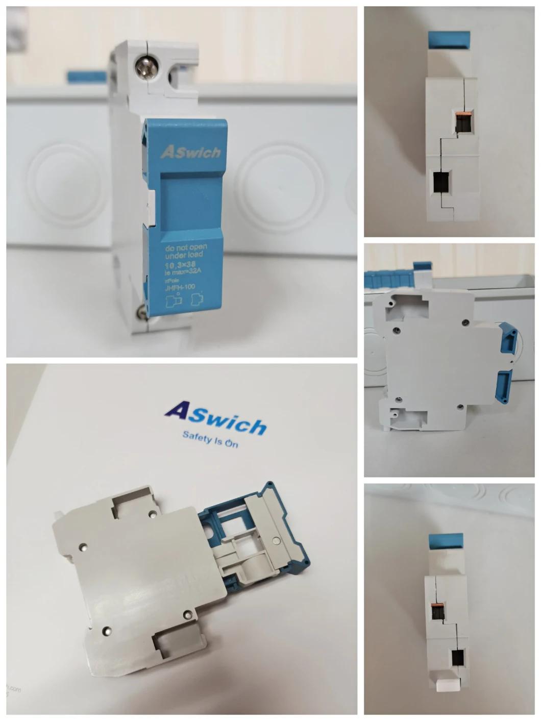 1000V Touchntuff Protection Fuse Cutout High Voltage Fuse Solar DC Fuse CE IEC Certificate