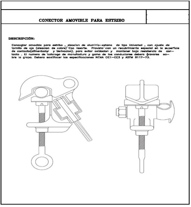 Removable Connector for Footboard Hotline Clamp