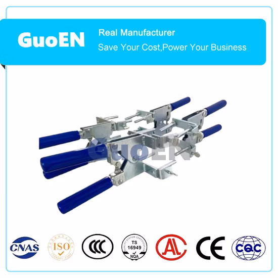 Hotline-Klemmen aus Aluminiumlegierung und Messing für Elektroanschlüsse