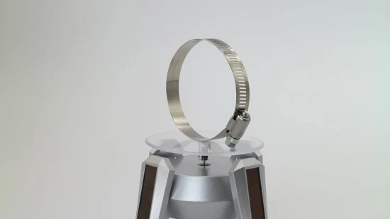 12,7 mm Bandbreite W2 Edelstahl-Schneckengetriebe, amerikanischer Typ, flexible Schlauchschelle in Marinequalität, Schlauchschelle, verstellbare Rohrschellen für Teleskop, 13–23 mm